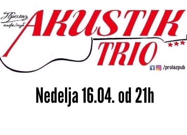 Uskrs uz „Akustik trio“ u Prolazu (VIDEO)