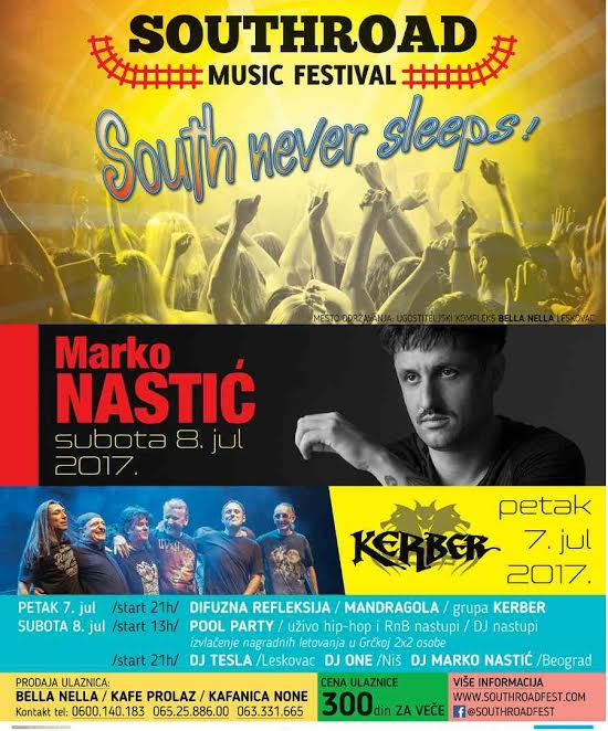 Kerber i Marko Nastić zvezde Southroadfesta